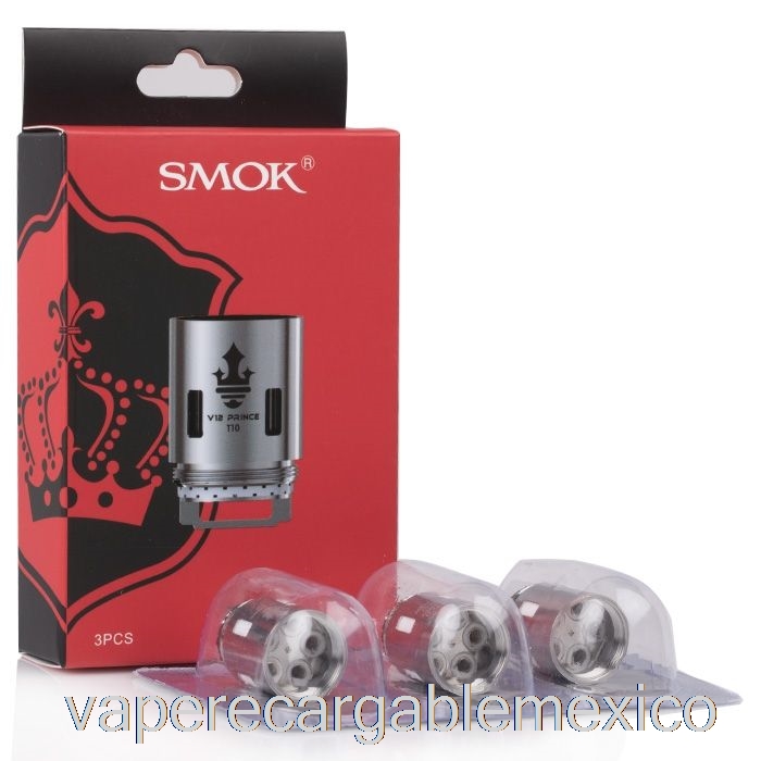 Bobinas De Repuesto Vape Recargables Smok Tfv12 Prince Bobinas 0.12ohm V12 Prince-t10